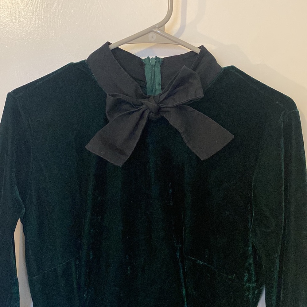 Rare Valfre Margot Dress in gren velvet
